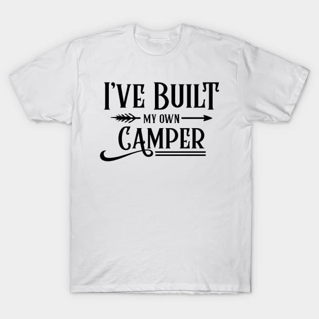 Converting Camper Van Rebuilding Building Campervan T-Shirt by dr3shirts